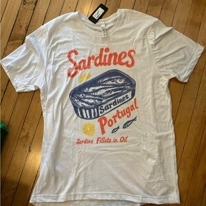 White Sardines Portugal Graphic Tee